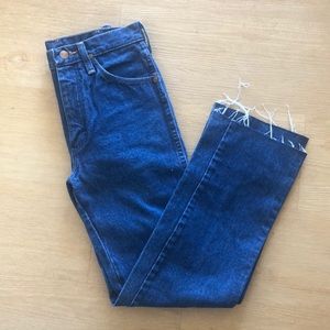 Vintage Wrangler Crop Bootcut Jeans